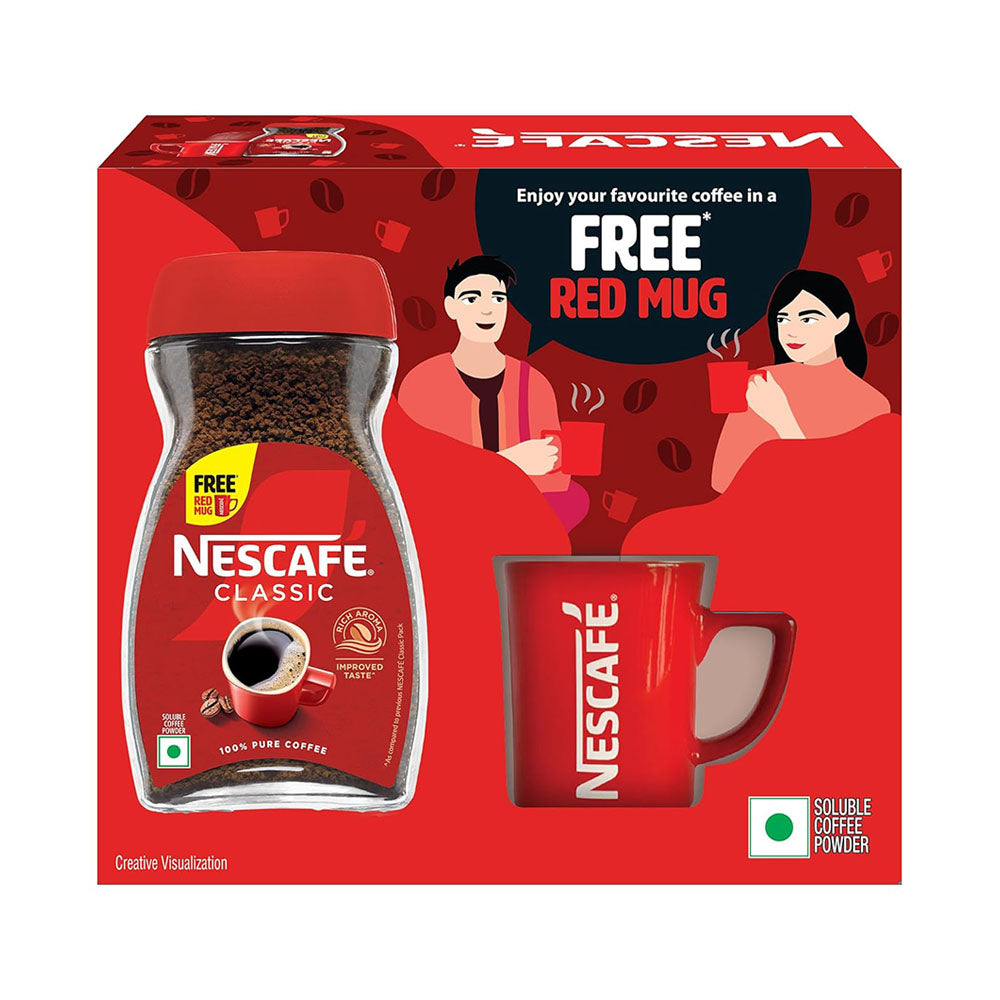 Nescafe Classic 180Gm Free Mug