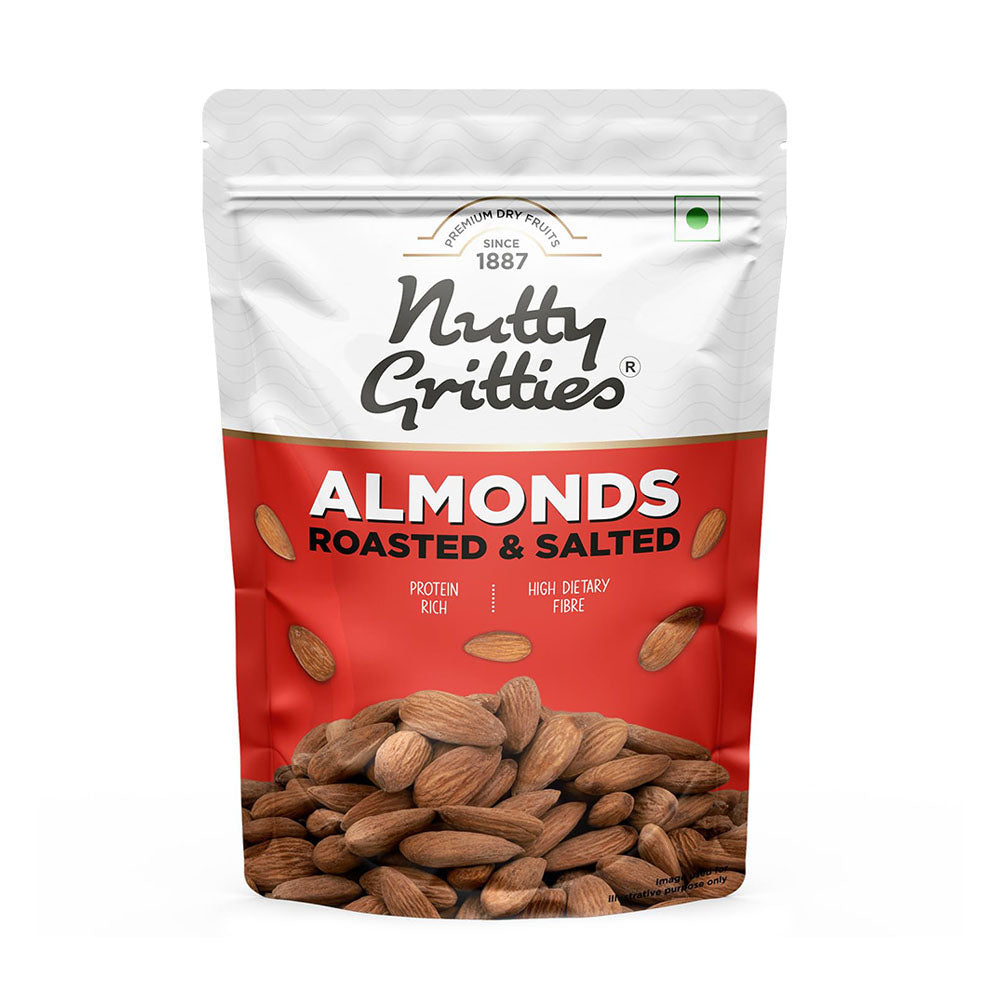 Nutty Gritties Jumbo Roasted Almonds 200G