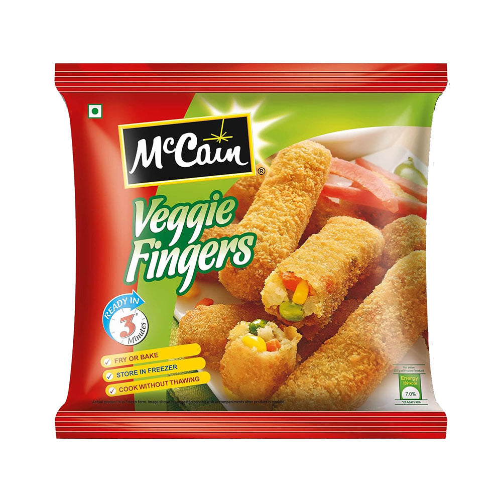 Mccain Veggie Fingers 400Gm