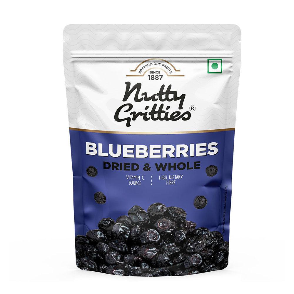 Nutty Gritties Blueberry Dried & Whole 150Gm
