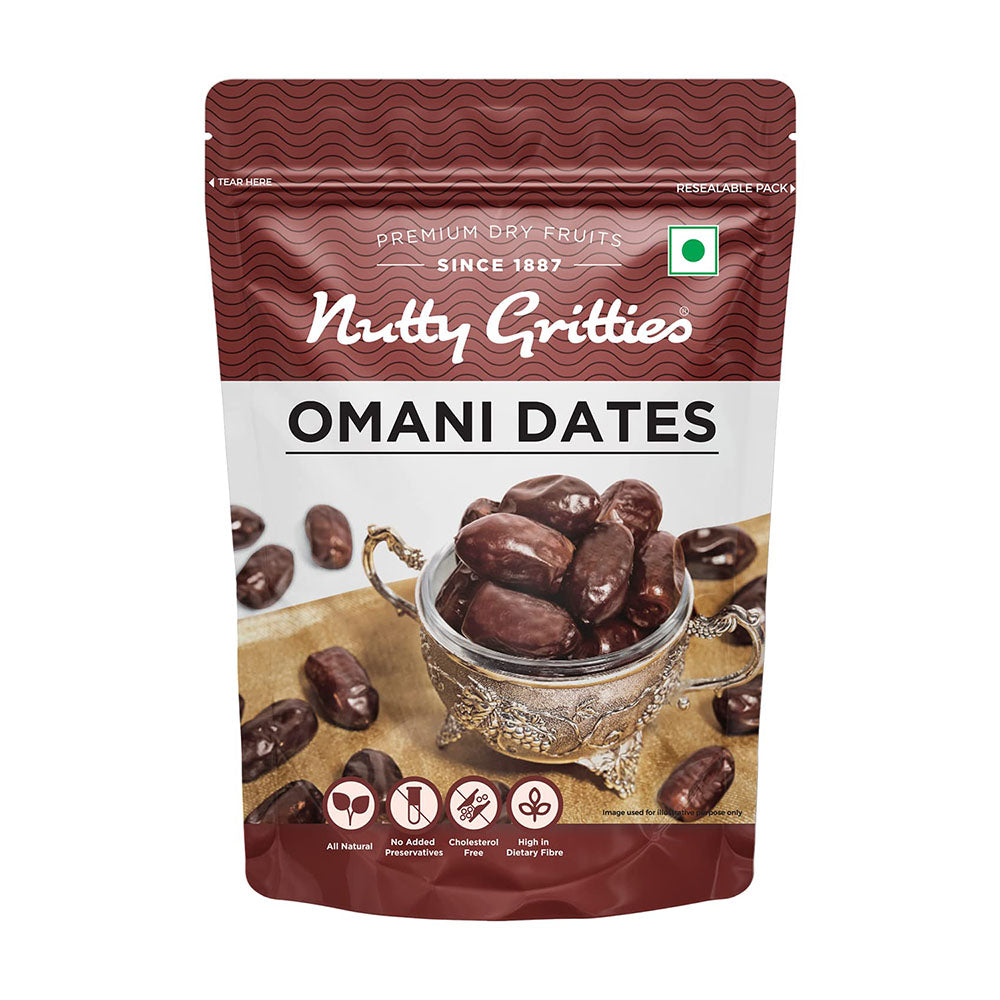 Nutty Gritties Omani Dates 500Gm