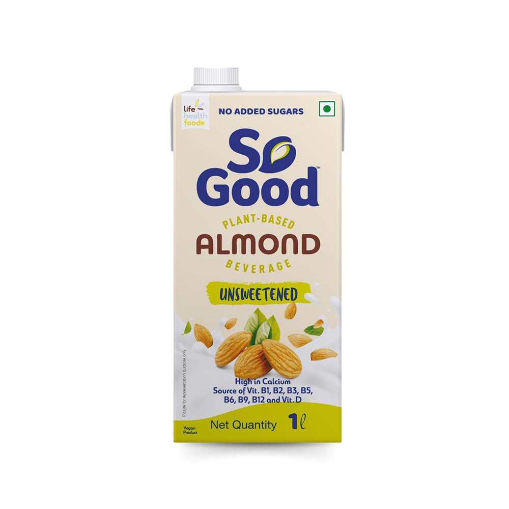 So Good Almond Milk Unsweetened 200Ml