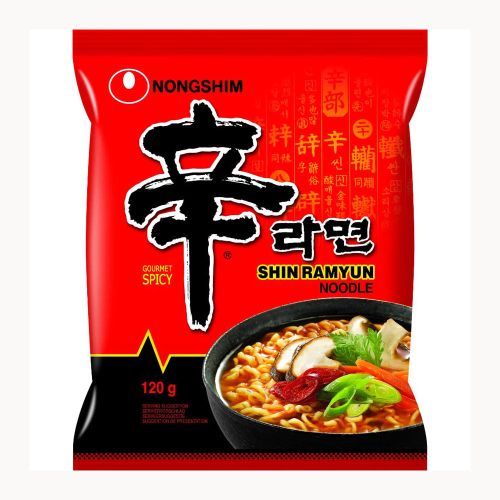 Nongshim Shin Ramyum Noodle Soup 120gm