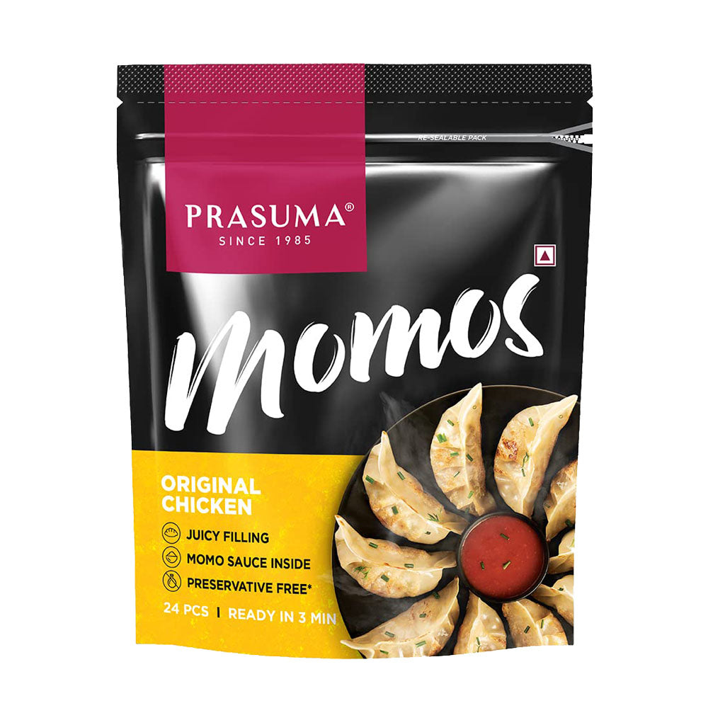 Prasuma Momos Original Chicken 24Pcs