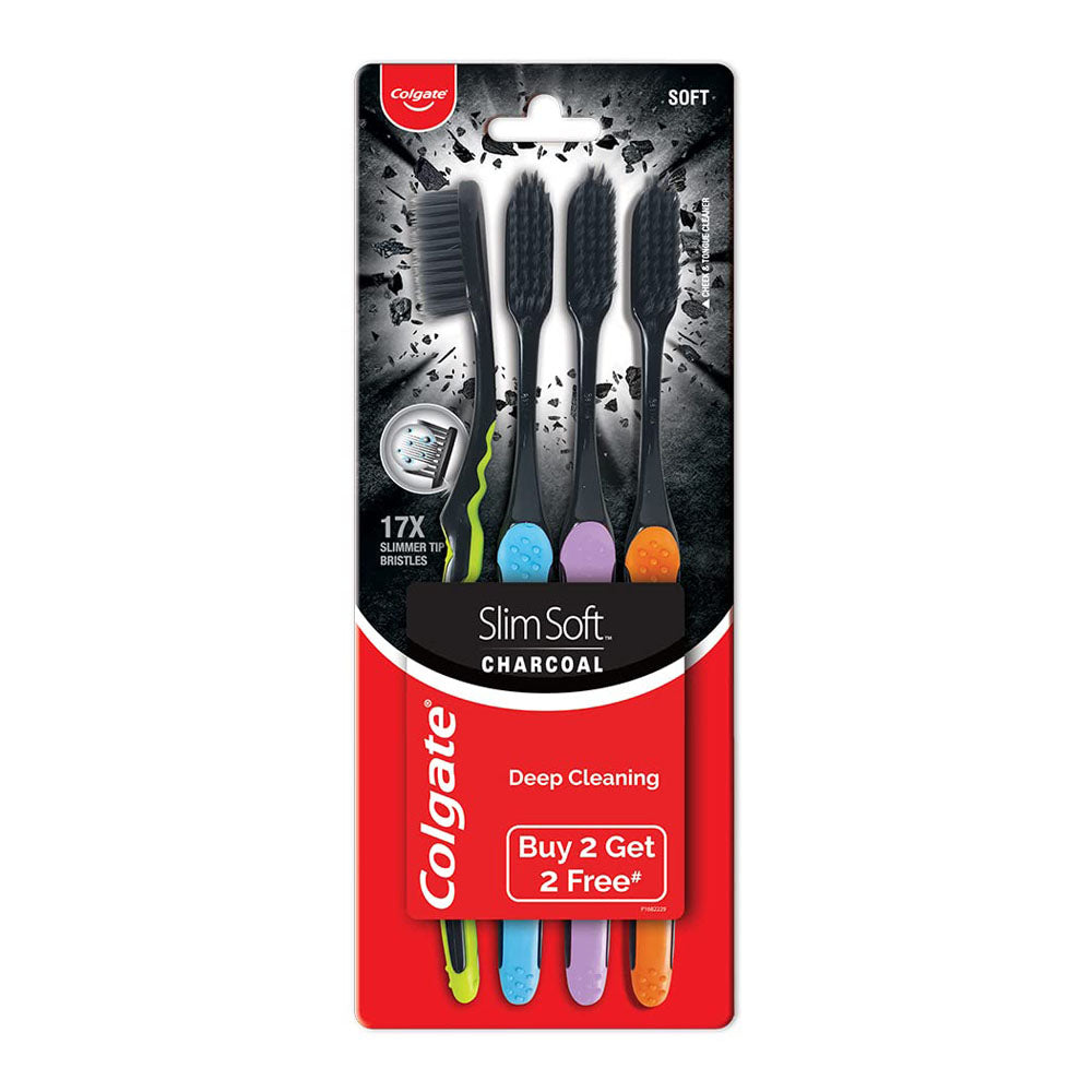 Colgate SlimSoft Charcoal S B2G2
