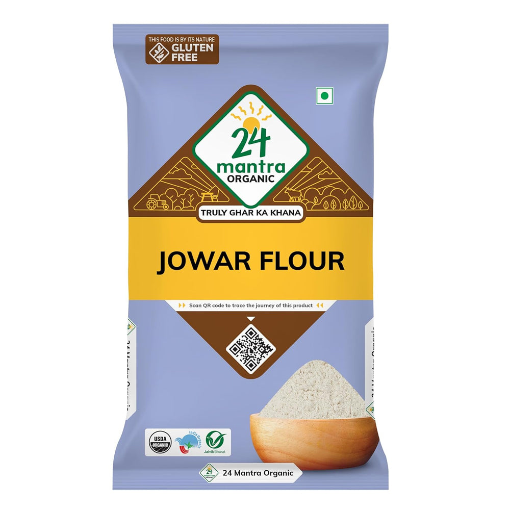 24 Mantra Organic Jowar Flour  500Gm