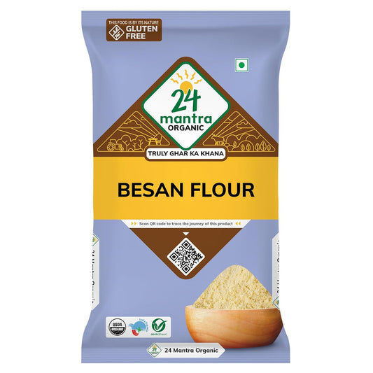 24 Mantra Organic Besan 500Gm