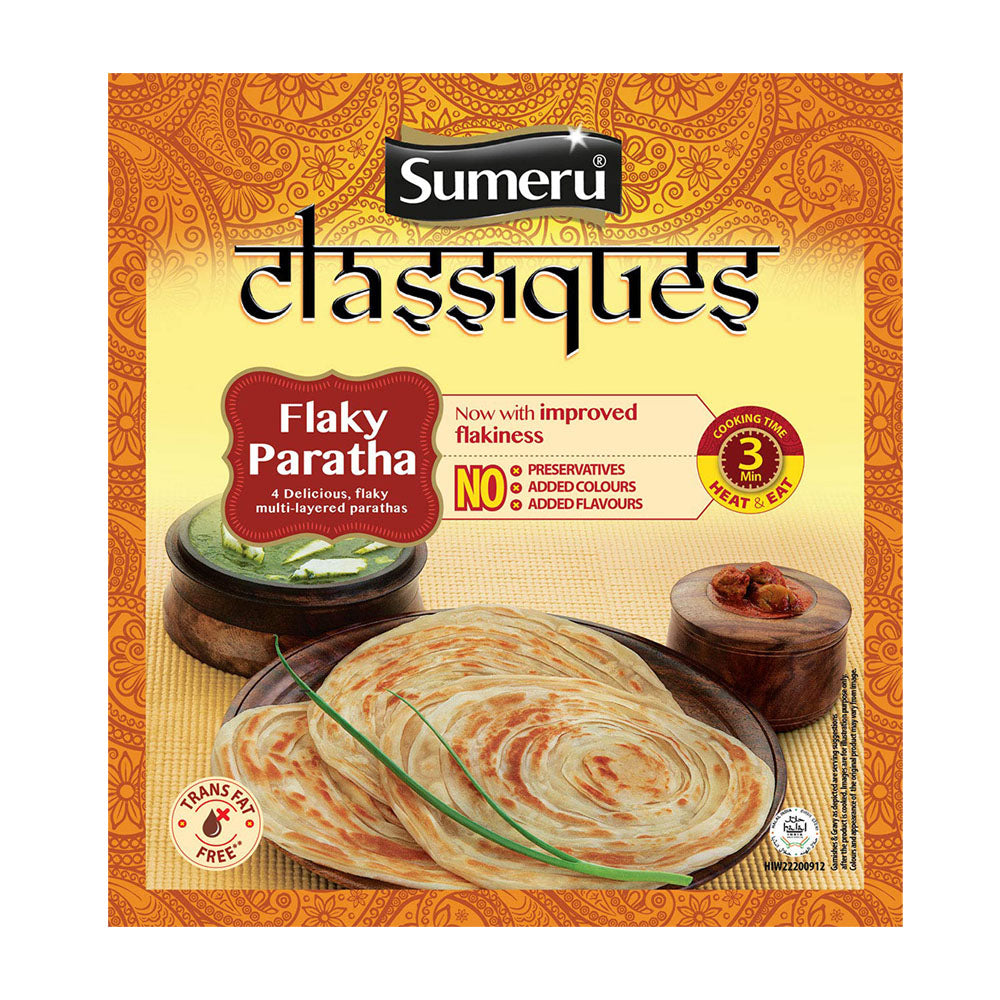 Sumeru Flaky Paratha 400GM