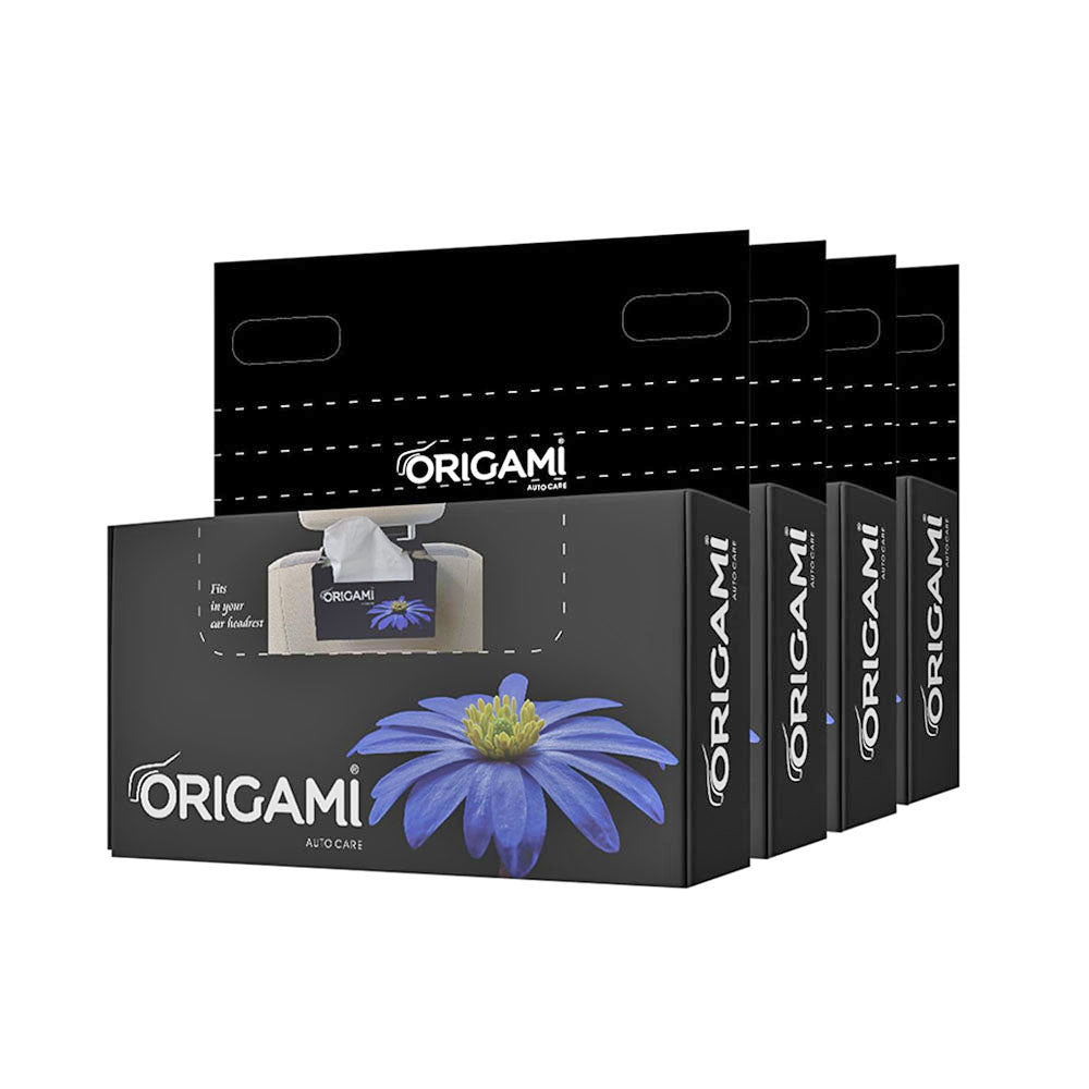 Origami Car Tissue Box 100n 2 ply