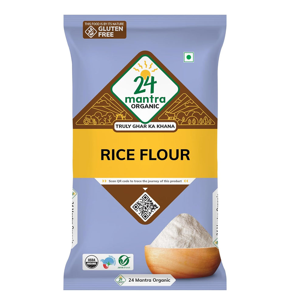 24 Mantra Organic Rice Flour 500Gm
