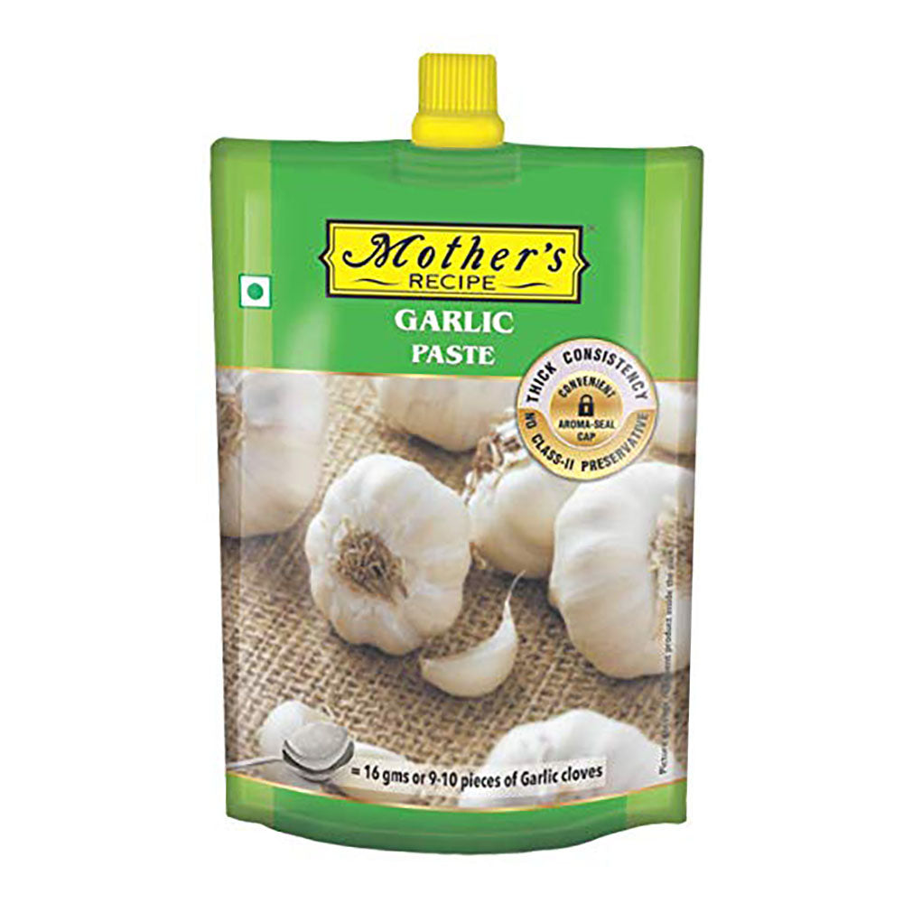 Mothers Recipe Paste Garlic Pouch 200Gm