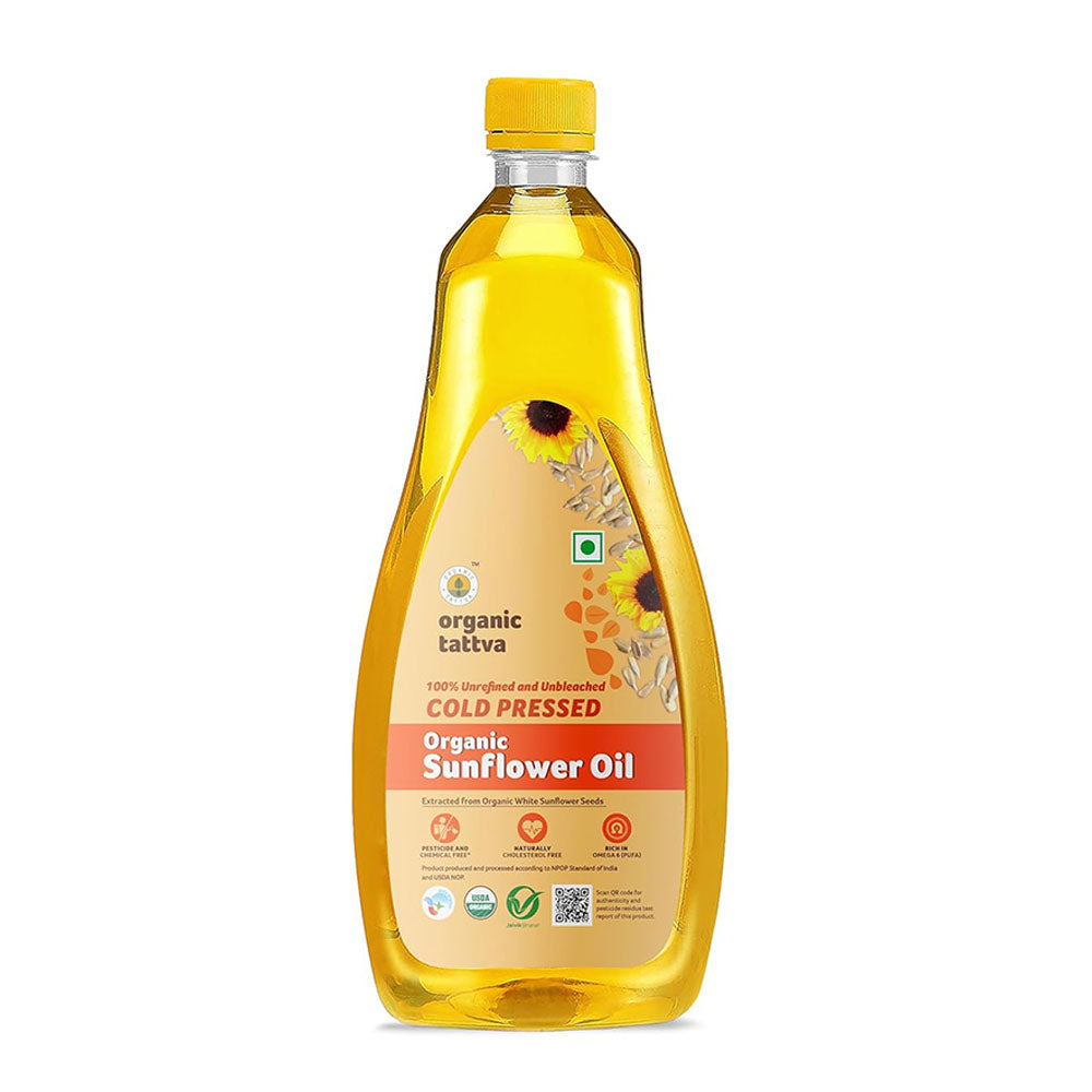 ORGANIC TATTVA SUNFLOWER OIL1 LTR
