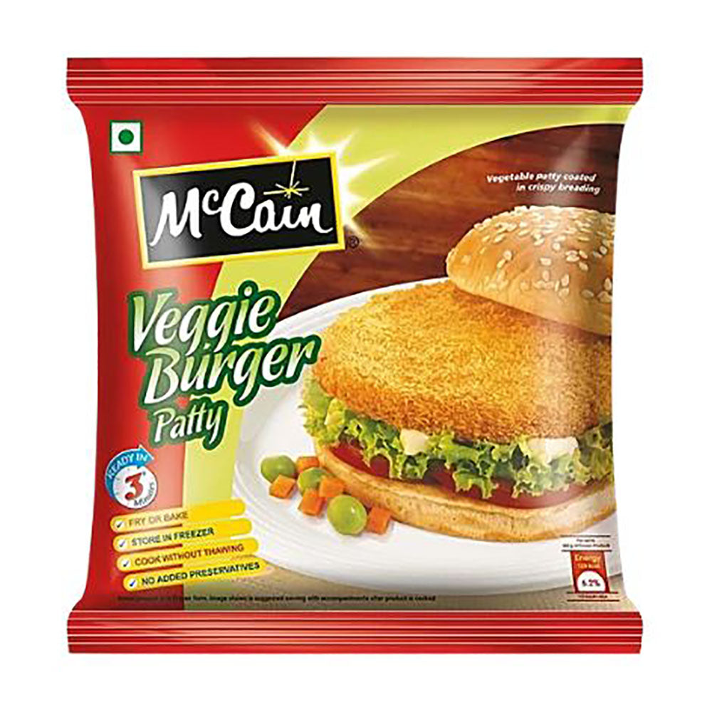 McCaIn Veggie Burger Patty 360Gm
