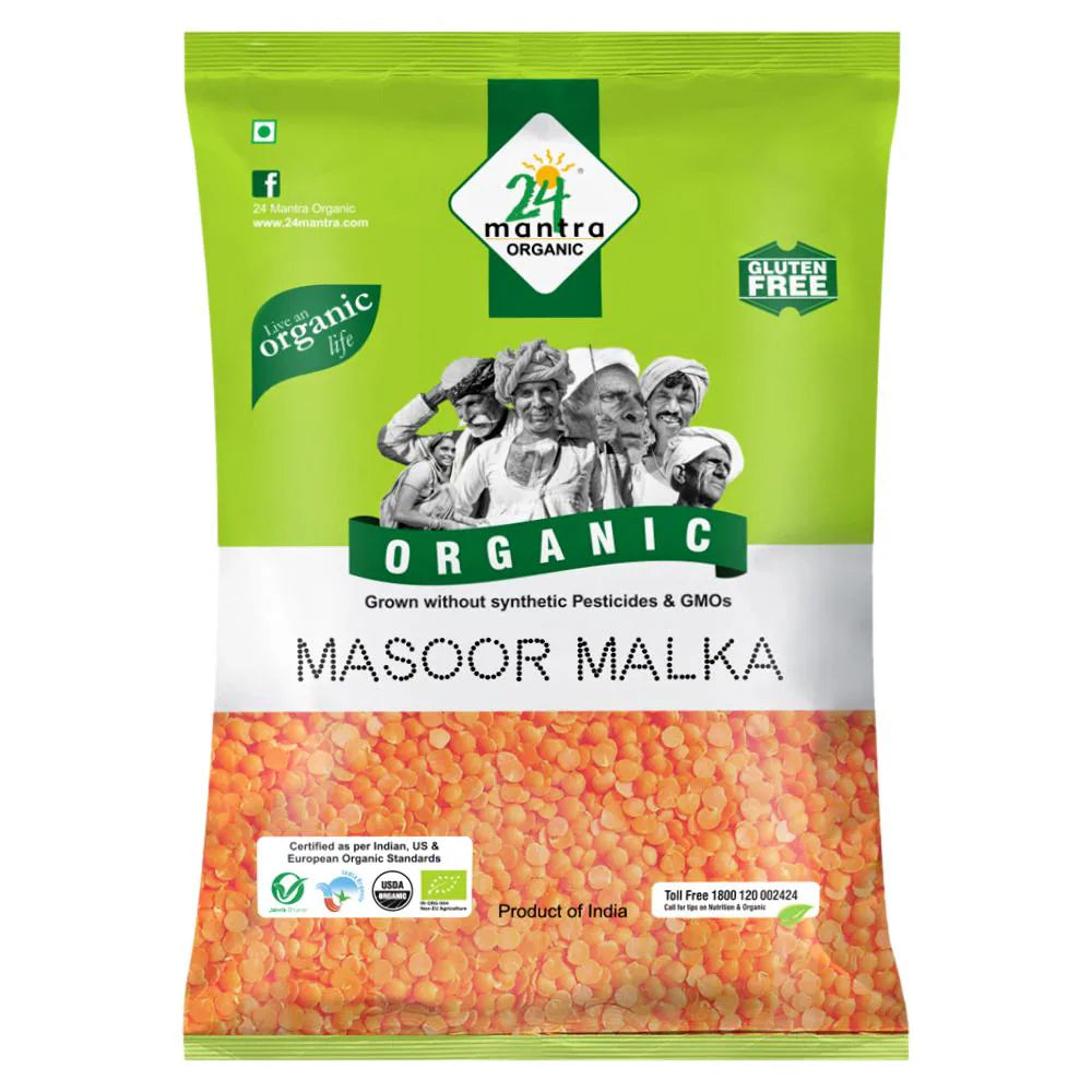 24 Mantra Organic Moong Dal 500Gm
