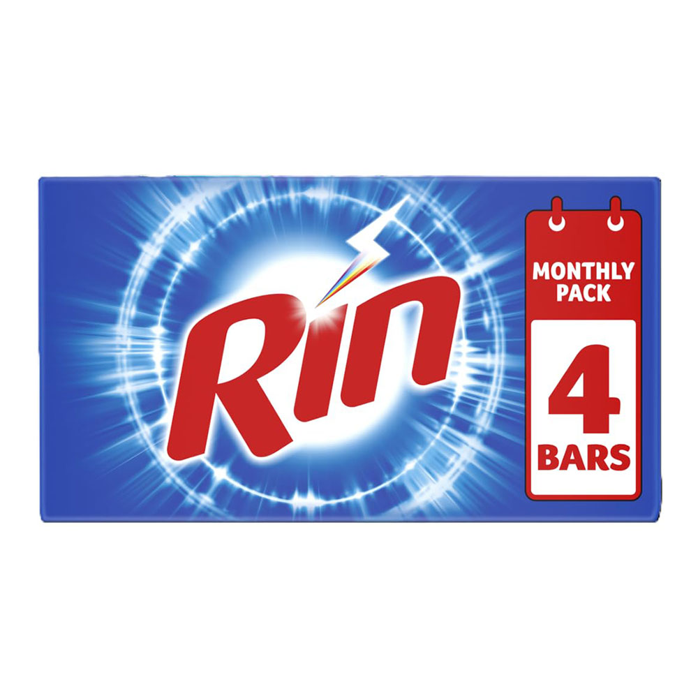 Rin Bar Pack Of 4U x 250 Gm