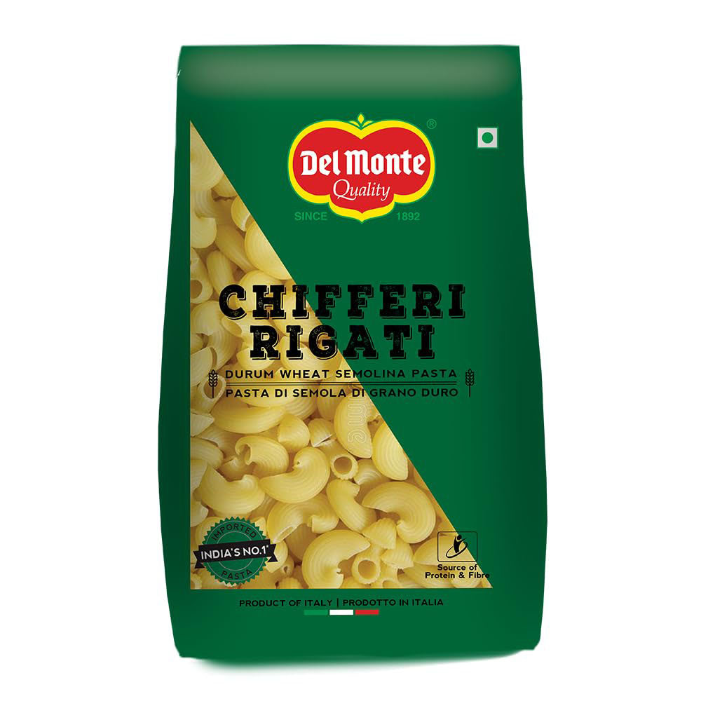 DelMonte Chifferi Rigati pasta 500Gm