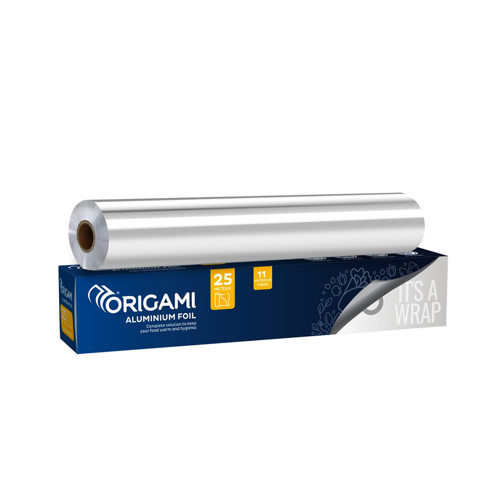 ORIGAMI ALUMINIUM FOIL 25MTR