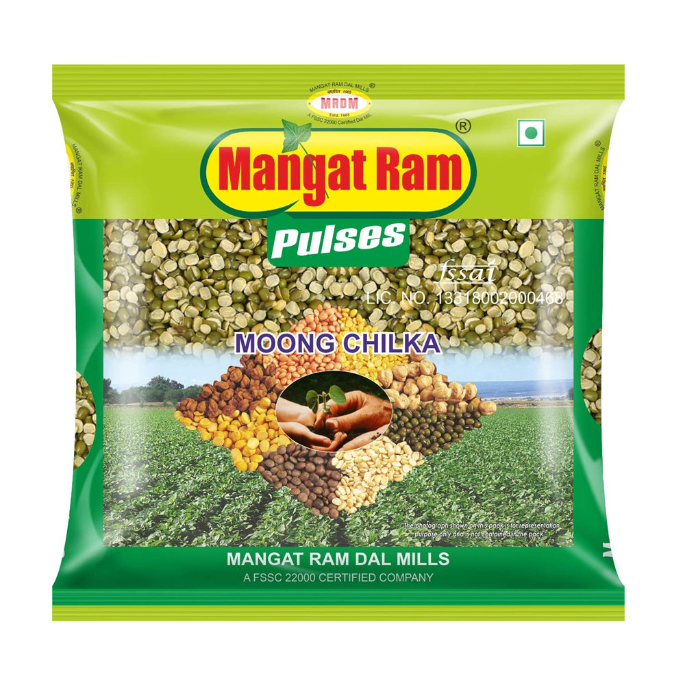 Mangat Ram Moong Chilka 500gm