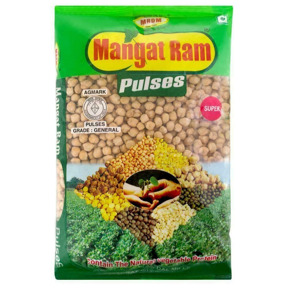 Mangat Ram Safad Chana 500gm