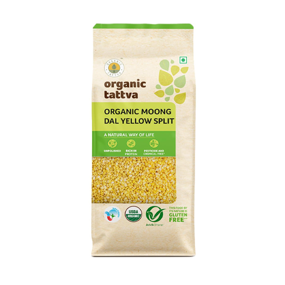 ORGANIC TATTVA MOONG DAL SPLIT 500 GM