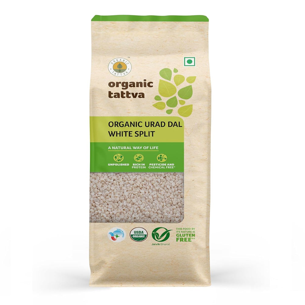 ORGANIC TATTVA URAD WHITE SPLIT 500 GM