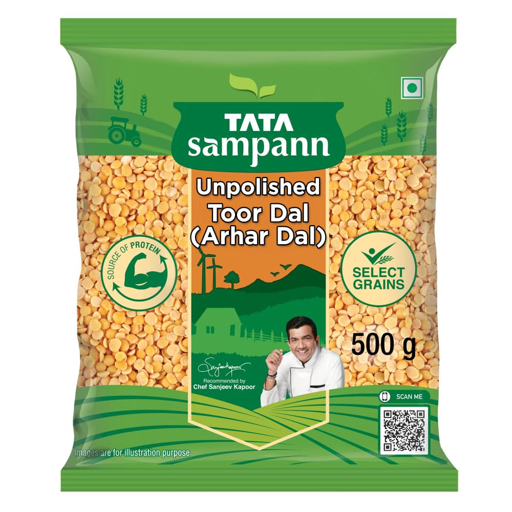 Tata Sampann Arhar Toor Dal 500gm